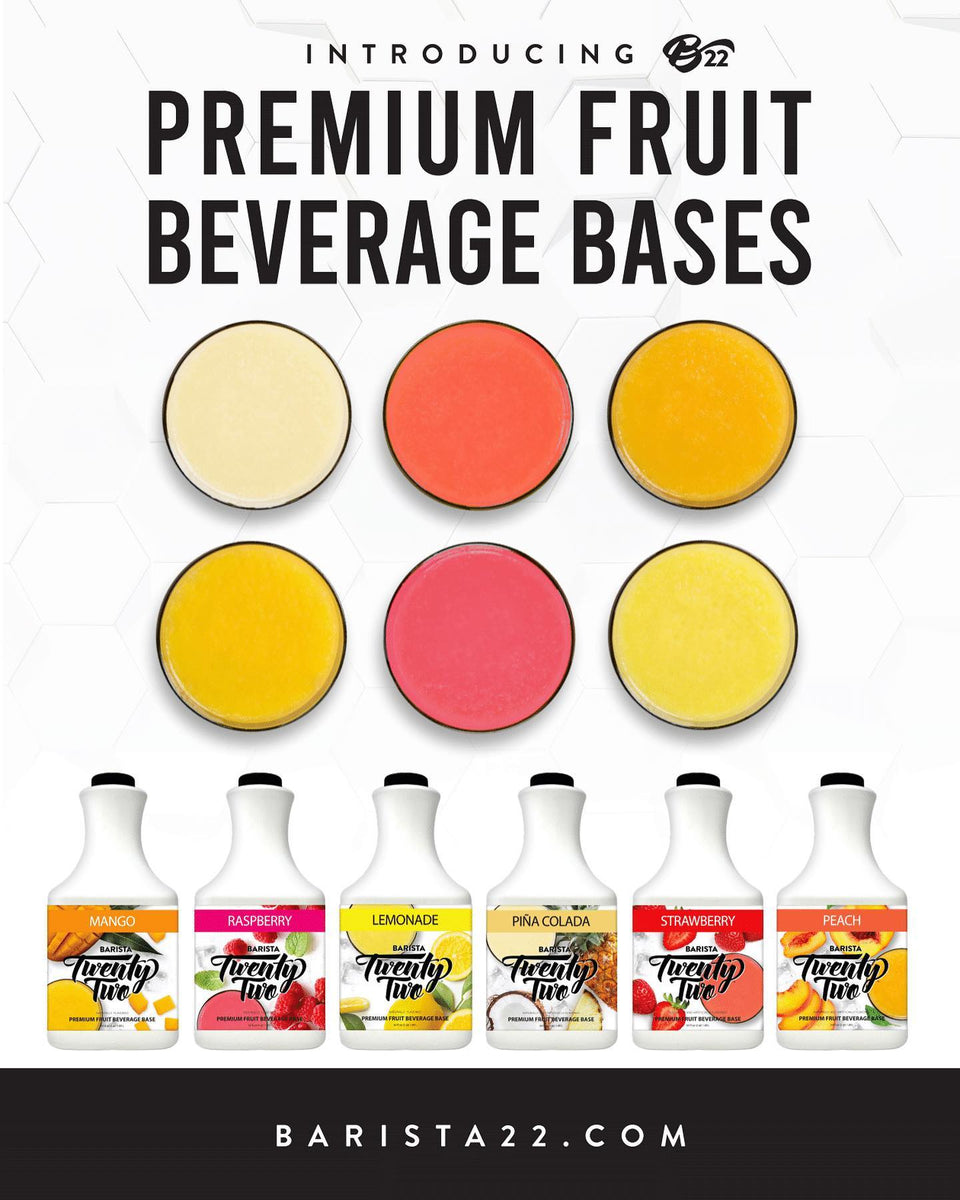 Premium Fruit Beverage Bases Mountain Roaster Coffee