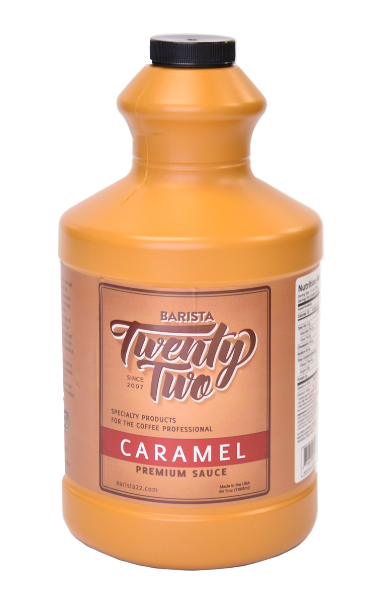 Barista 22 Caramel Sauce 64oz. – Mountain Roaster Coffee