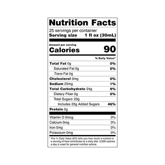 Barista 22 Macadamia Nut Syrup 750ML Mountain Roaster Coffee