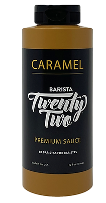 BARISTA 22 CARAMEL SAUCE 12oz. Mountain Roaster Coffee