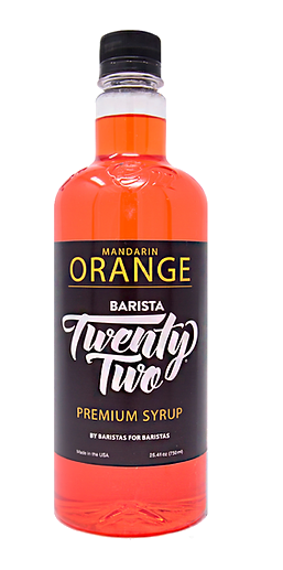 Barista 22 Mandarin Orange Syrup 750ML – Mountain Roaster Coffee