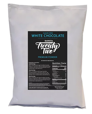 BARISTA 22 Sugar-Free White Chocolate Powder Mountain Roaster Coffee