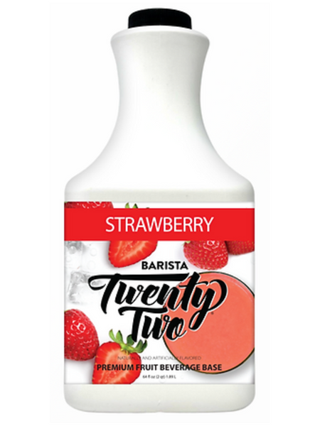 Strawberry Barista 22 Fruit Beverage Base: 64oz – Mountain Roaster