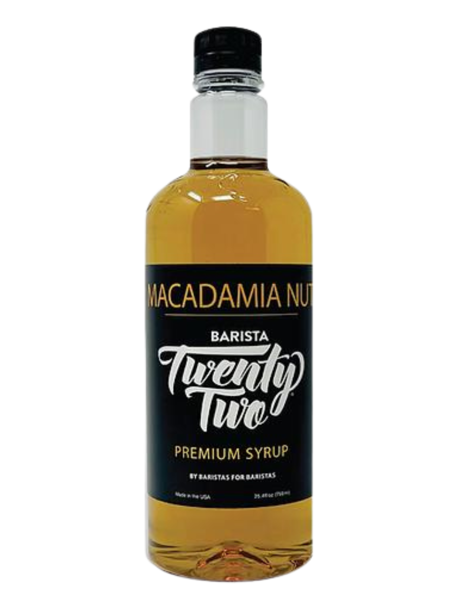 Barista 22  Macadamia Nut Syrup 750ML