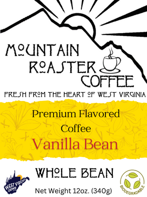 Open image in slideshow, Vanilla Bean Flavored Coffee
